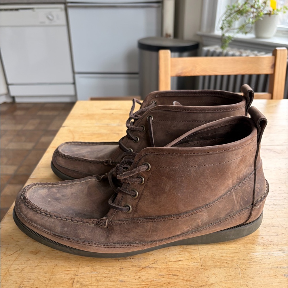 L.L. Bean Handsewn Ranger Moc Chukka Boots Size 11